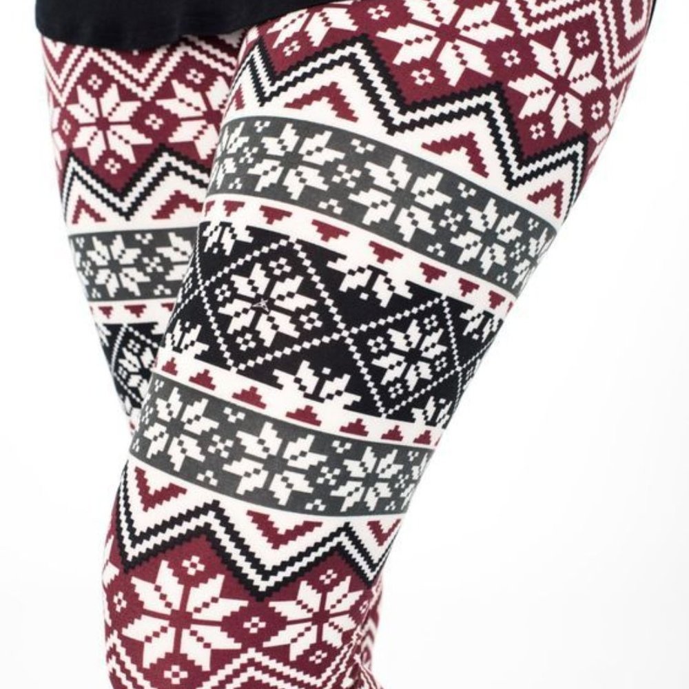Sweetlegs Allspice Fair Isle leggings